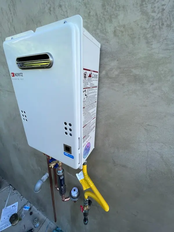 Tankless water heater installation for Kenwood homes